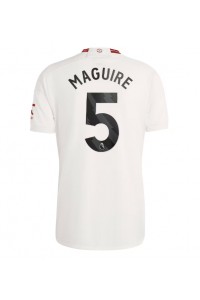 Fotbalové Dres Manchester United Harry Maguire #5 Třetí Oblečení 2023-24 Krátký Rukáv